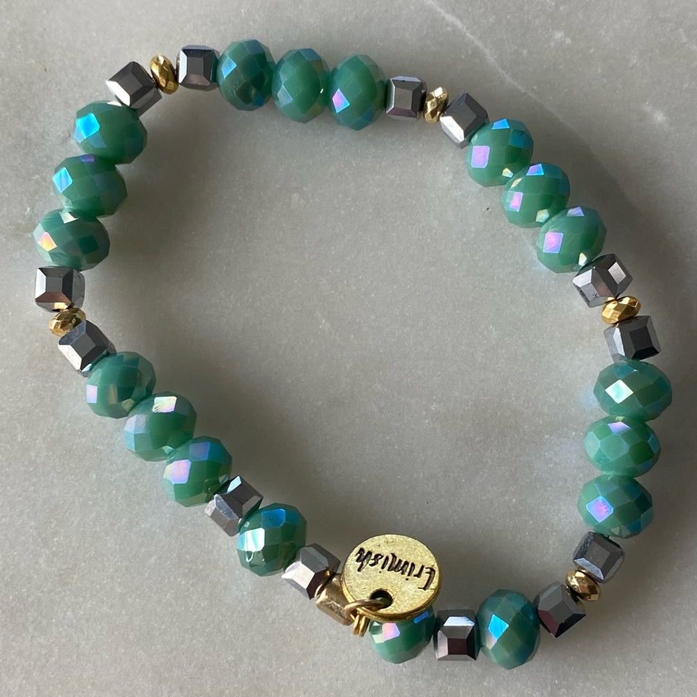 Erimish Appletini 5 Bracelet Stack Nwt - image 4